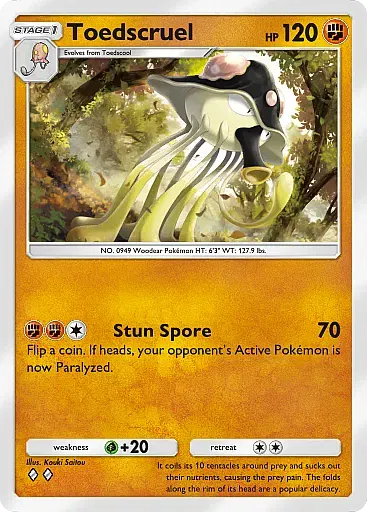 Toedscruel card