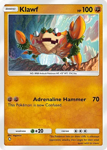Klawf card