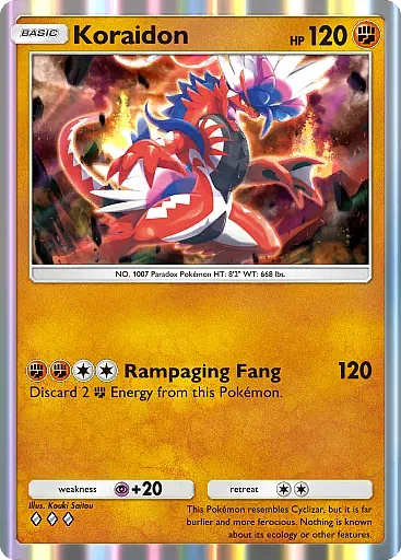 Koraidon card