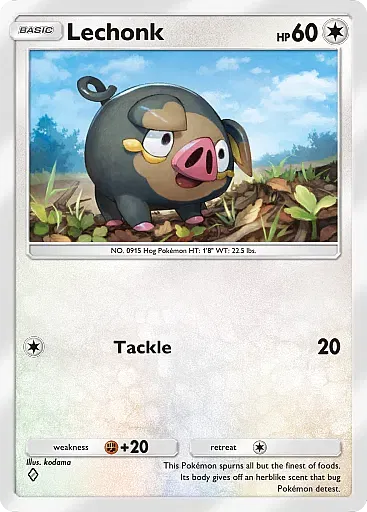 Lechonk card