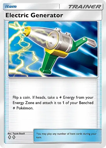 Electric Generator card