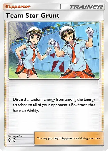 Team Star Grunt card