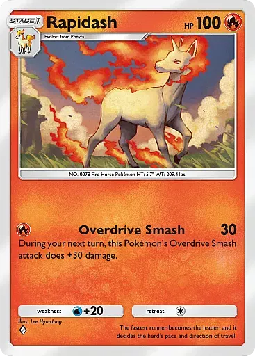 Rapidash card