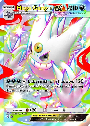 Mega Gengar ex card