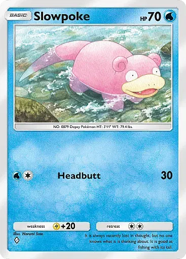 Slowpoke card