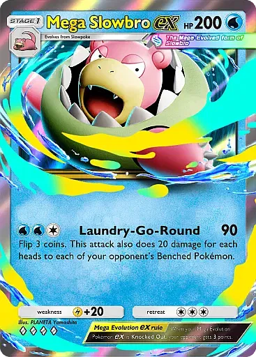 Mega Slowbro ex card