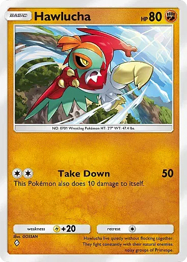 Hawlucha card