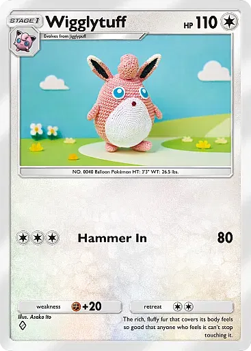 Wigglytuff card
