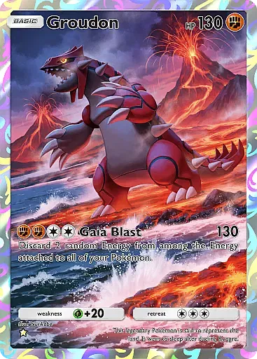 Groudon card
