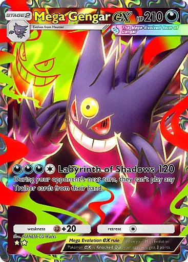 Mega Gengar ex card