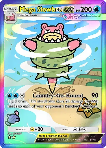 Mega Slowbro ex card