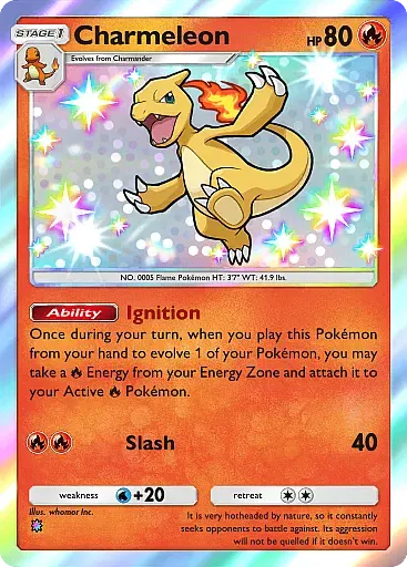 Charmeleon card