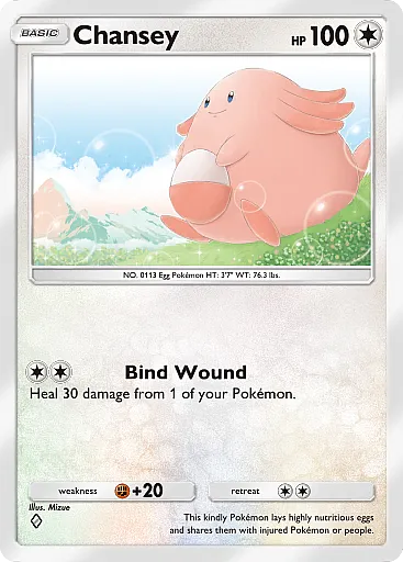 Chansey card