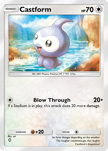 Castform card