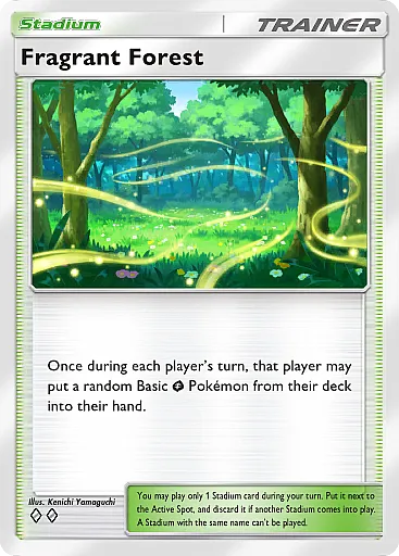 Fragrant Forest card