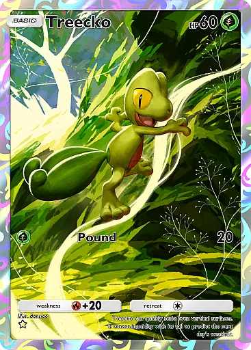 Treecko card