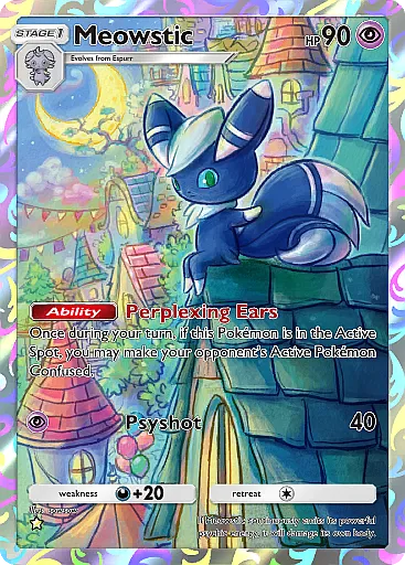 Meowstic card