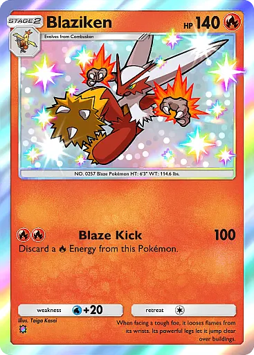 Blaziken card