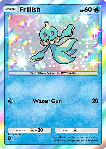 Frillish card
