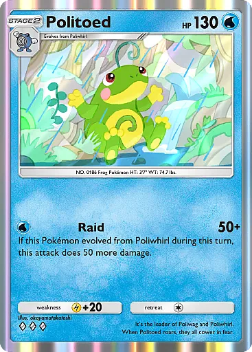 Politoed card