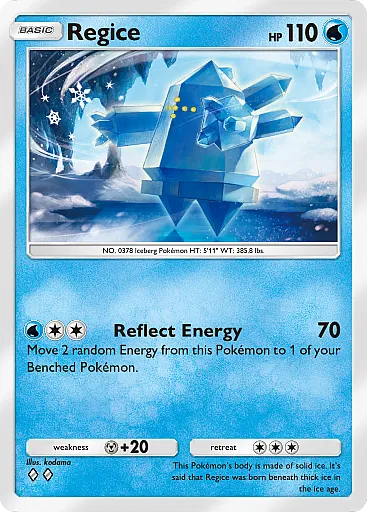 Regice card