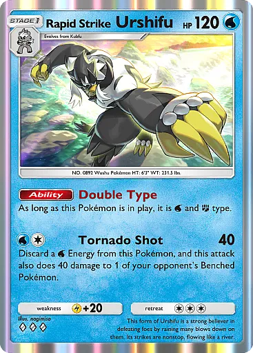 Rapid Strike Urshifu card