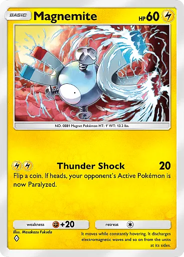 Magnemite card