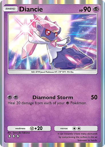 Diancie card
