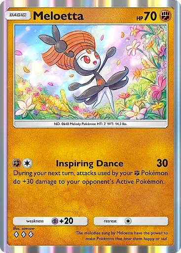 Meloetta card