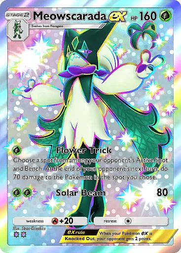 Meowscarada ex card