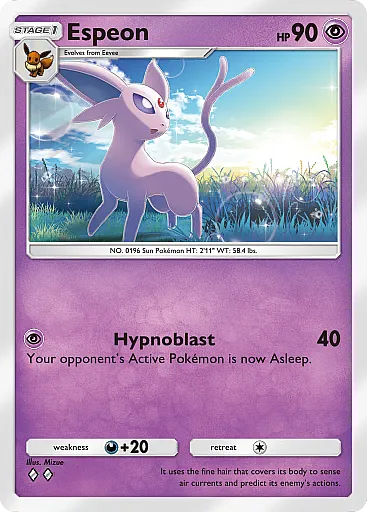 Espeon card