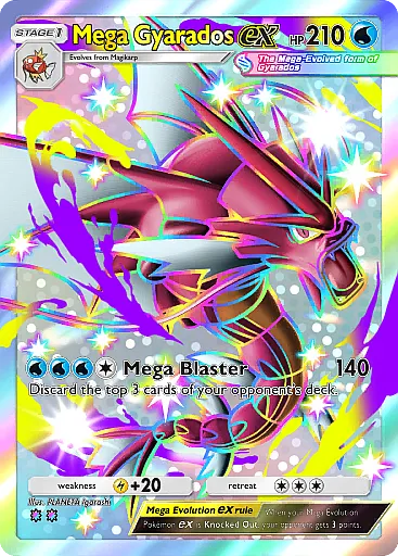 Mega Gyarados ex card