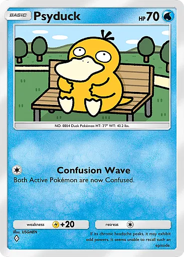 Psyduck card
