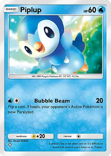 Piplup card