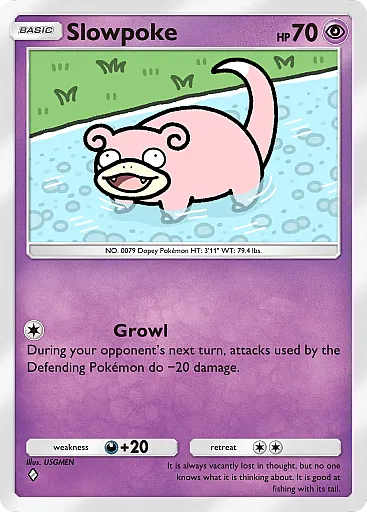 Slowpoke card