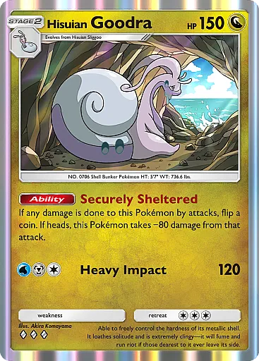 Hisuian Goodra card
