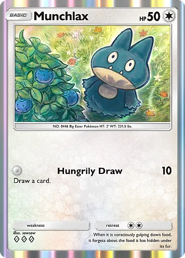 Munchlax card