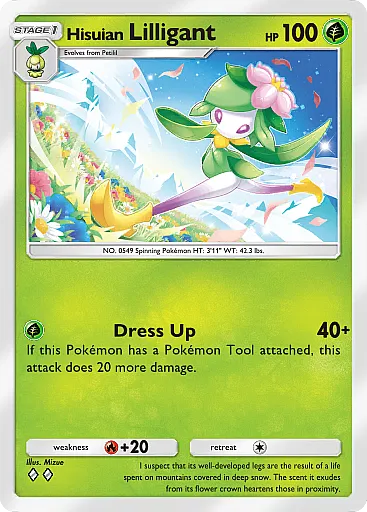 Hisuian Lilligant card