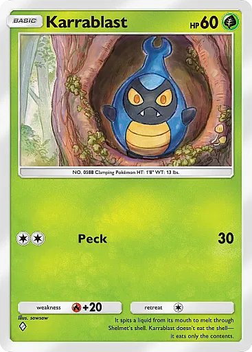 Karrablast card