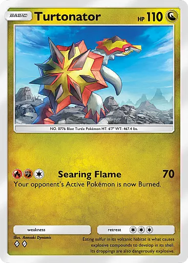 Turtonator card