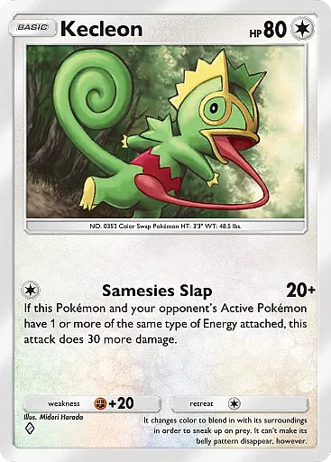 Kecleon card