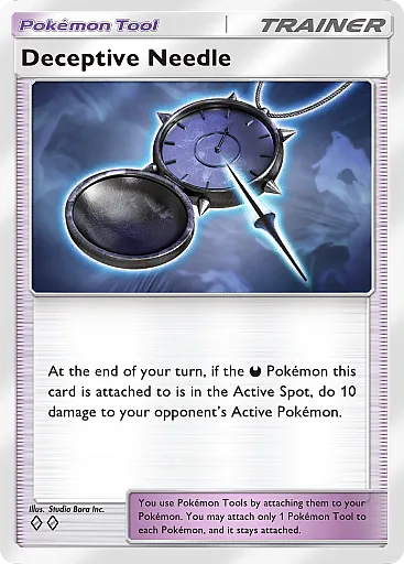 Deceptive Needle card