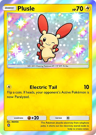 Plusle card