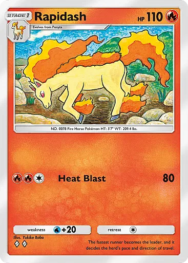Rapidash card