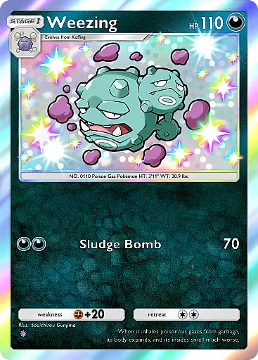 Weezing card