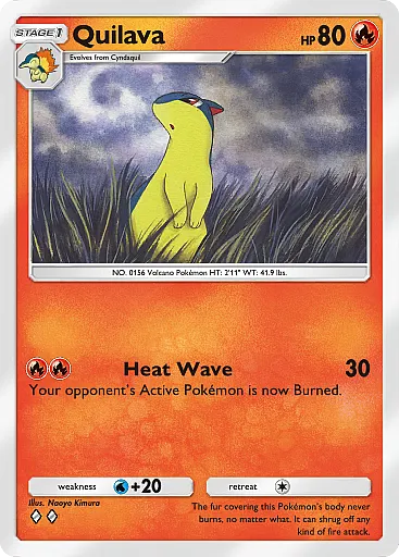 Quilava card