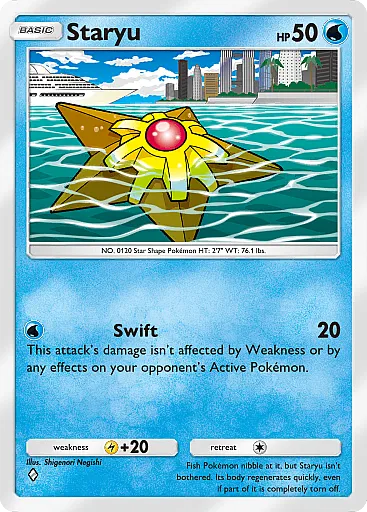 Staryu card