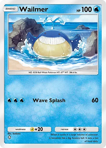 Wailmer card