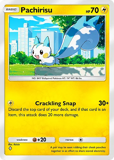 Pachirisu card
