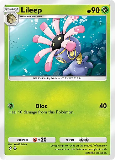 Lileep card
